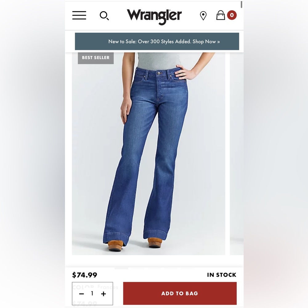 WRANGLER JEANS NWT🩵🩵